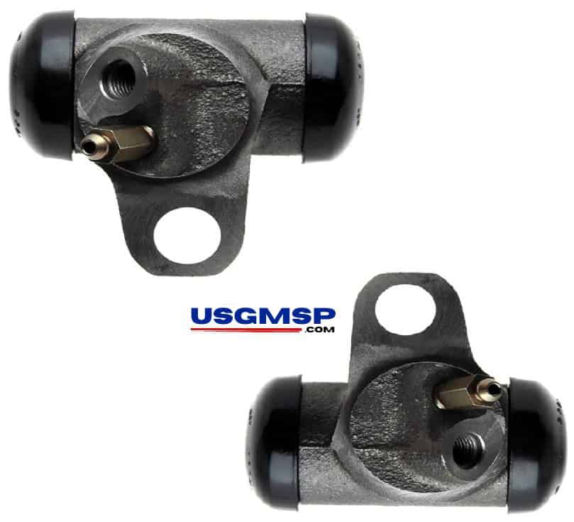 Wheel Cylinder SET: Front 1955-59 Chevy Bel Air, Pontiac Laurentian & 59 El Camino  ** NOTES **