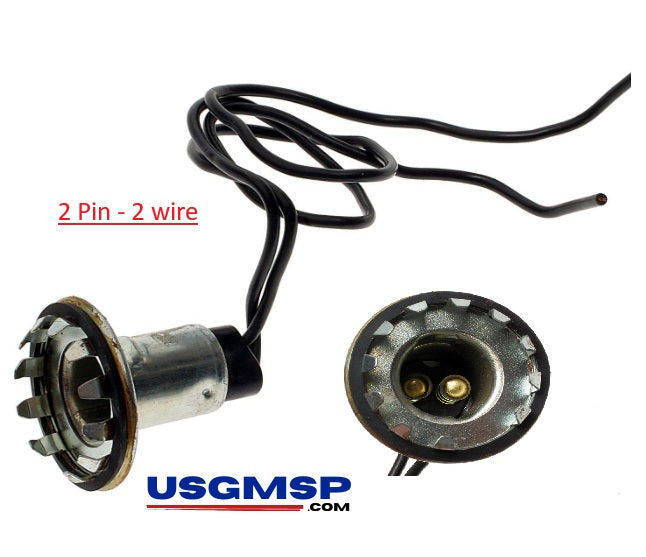 Socket  Tail lamp / Brake Lamp: 59-63 Era GM -See listing