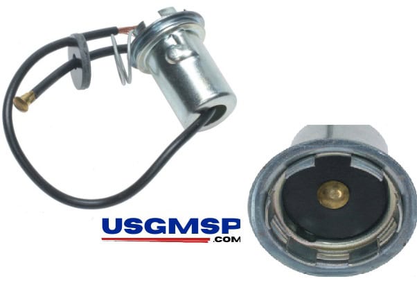 Socket Reverse Lamp - Metal  1 Wire - 59-64 era Era GM