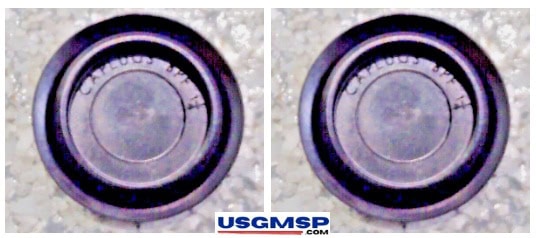 Floor Drain plug CORVETTE 1958-62.. Pair set