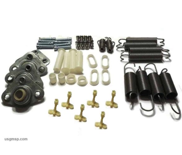 Corvette Headlamp rebuild Kit (Both sides) - 68-82