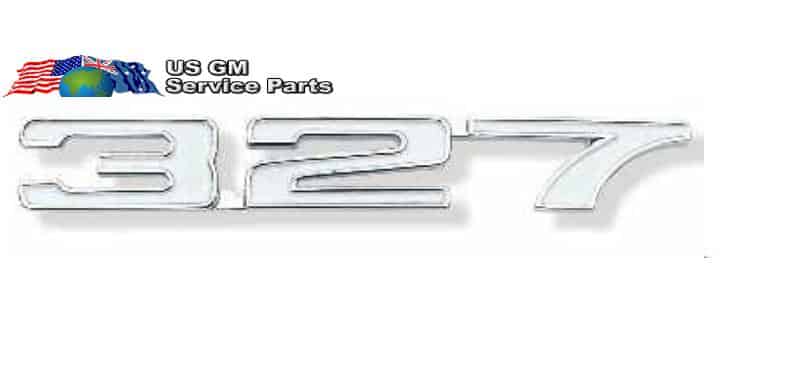 Fender Emblem: Camaro 68 "327" (ea)