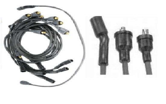 Spark Plug Lead Set: 68-72 Pontiac V8 (Points type)