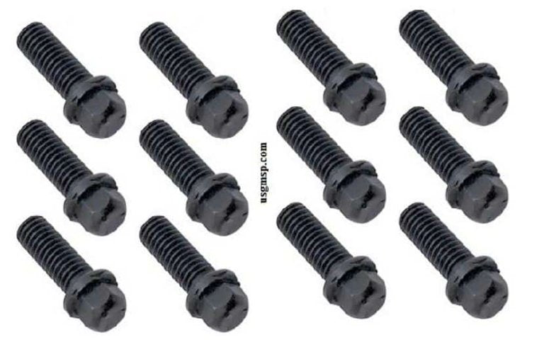 Bolts: Smaller head access bolts (12) 3/8" x 16x1