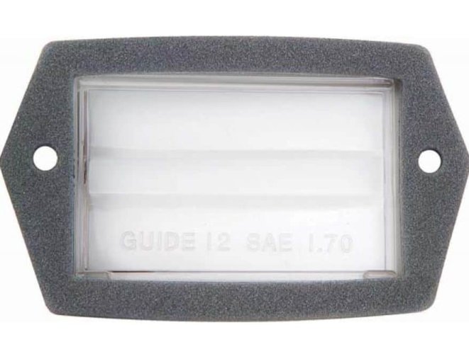 License plate Lamp LENS & Seal: Camaro 70-73 (1)