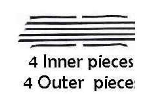 Window Felt Kit: 67-68 Full Size Sedan 4 dr P/L Auth.