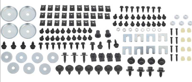 Bolt Kit: Front Sheet Metal 1967-68 Camaro RS