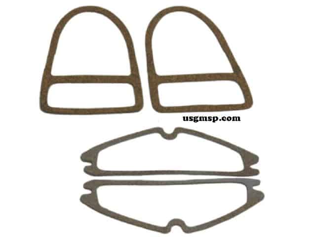 55 Chev Sedan Lens gasket set (4)