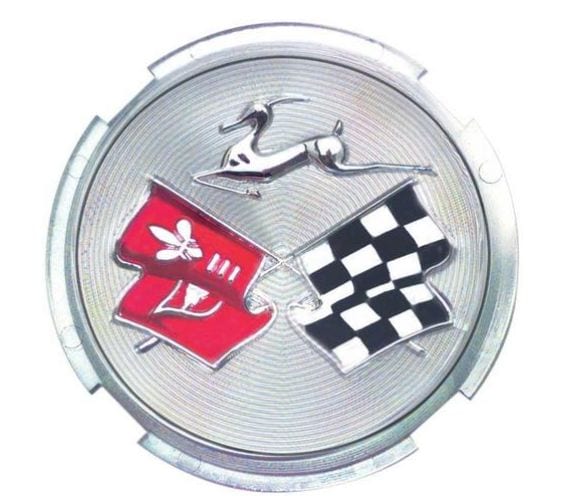 Horn cap EMBLEM: 59-60 Chev Impala