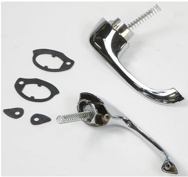 Door Handle Kit; 62-64 Chevy Full Size Outer (rear)