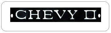 Emblem Nova Chevy II Grille: 1967 Grill "Chevy II"