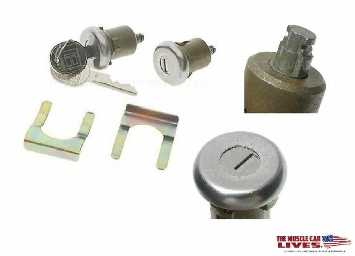 Lock: Doors 82-92F W/ Keys (2) *