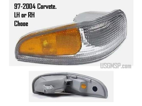 Park Lamp: Corvette 97-2004 - GM EACH