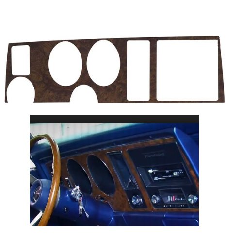 Dash Center trim: 69 Firebird TA Burlswood