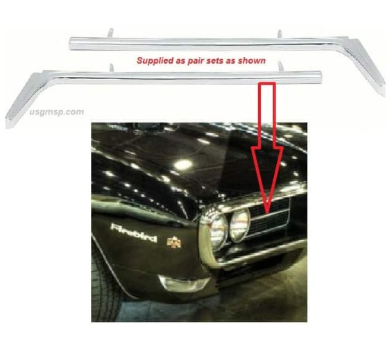 Grill Mold: 67-68 Firebird 400 (pr)