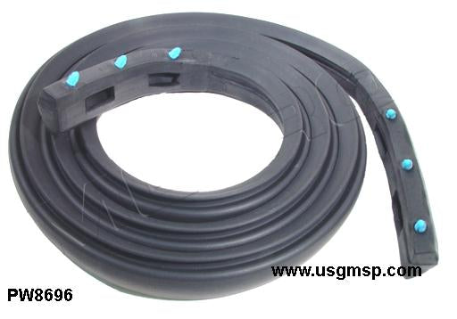 Rear Bow Seal: 86-96 Corvette Convertible