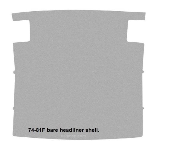 Headliner: 74-81 Firebird TA & Camaro