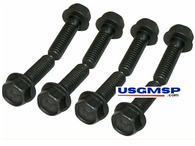 Intake manifold bolt set: PONTIAC V8 - 1964-74 - 10 pack black