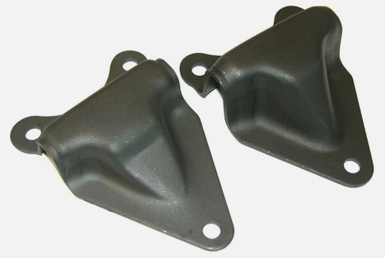Engine Mounting Bracket Set: 64-72 GTO LeMans (exc 455)