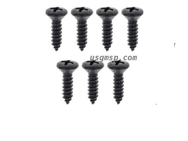 Dash Facia Screw Set: 67-68 Camaro Firebird