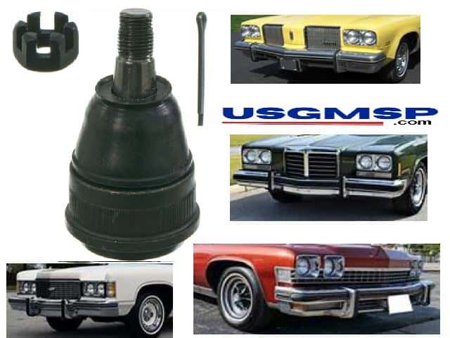 Ball Joint: Front Lower 1971-76 GM BIG cars, Std Service part - Chev Impala, Pontiac Olds , Buick - See LISTING