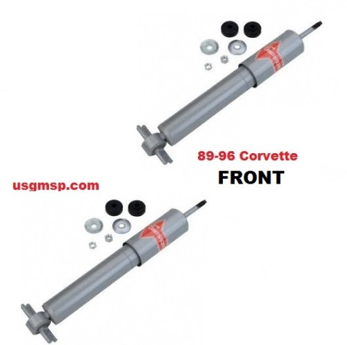 Shocks: 89-96 Corvette Front <b>KYB</b> (pr)