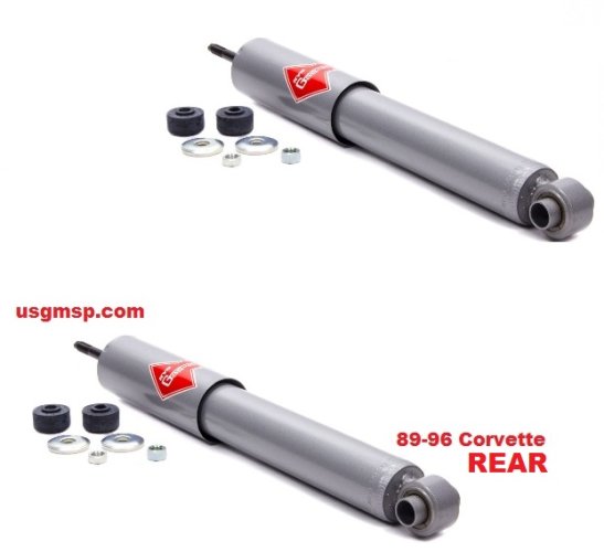 Shocks: 88-96 Corvette REAR <b>KYB</b> (pr)