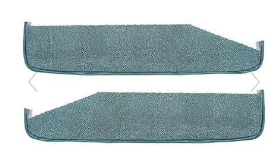 Door trim Carpet base replacement: 1964 Impala AQUA - 2 door