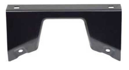 License plate bracket: 70-73 Camaro Std & SS  (Front Center)