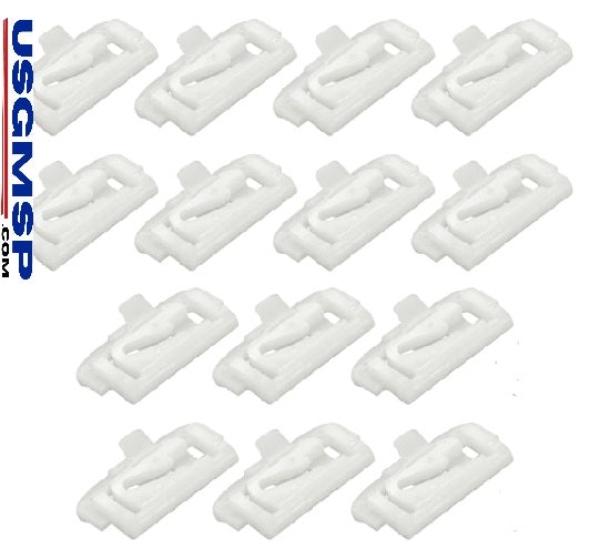 El Camino 1978-87 Windscreen molding CLIP KIT: (14)