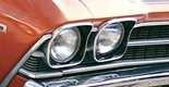 69 Chevelle/ El Camino Headlamp bezel Set - RHS