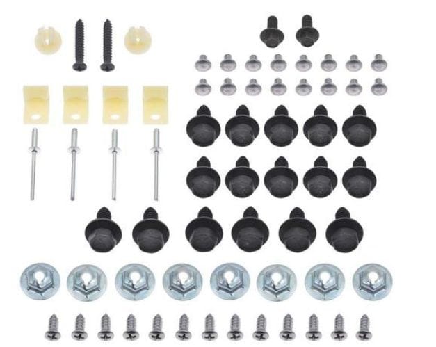 Grill Hardware Kit: 63 Chev Bel Air & Impala