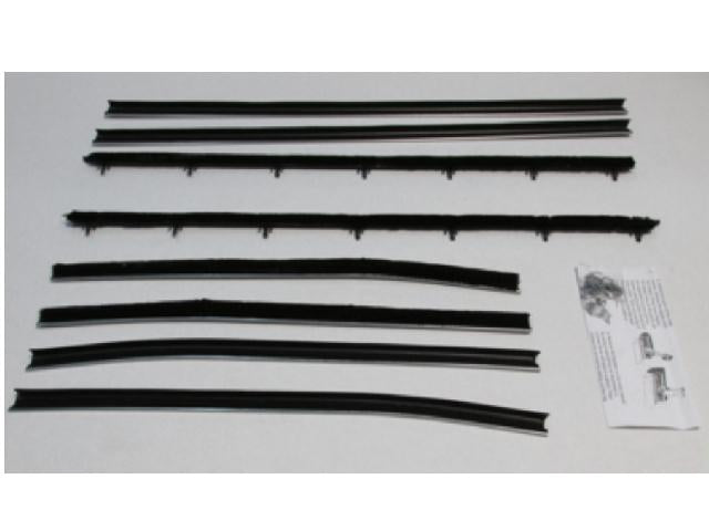 Window Felt Kit: Nova 68-72 2 door Sedan (Authentic)
