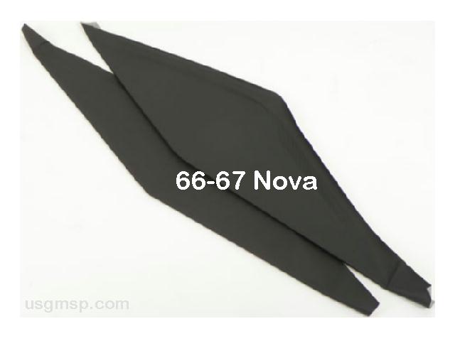 Sail Panels: NOVA 66-67 Sedan or Coupe Set