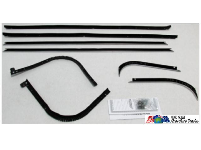 Window Felt Kit: 69-72 Pontiac GP