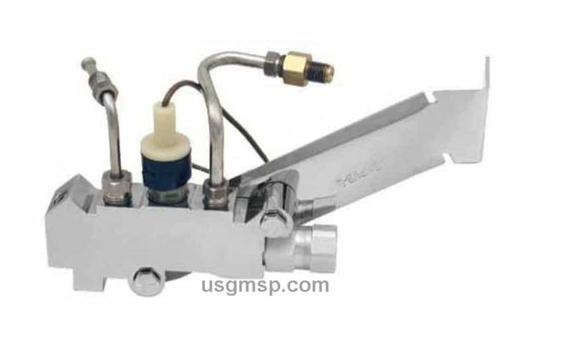 Proportioning Valve Kit: 4x4 disc w/brkts, Chrome - Side Mount Kit