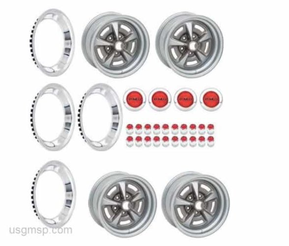 Rally II rim Set PONTIAC Rally II  (4) 14sXX