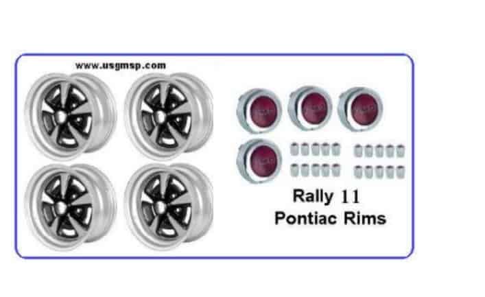Rally II rim set (4) 15x 7 & 8's – Pontiworld