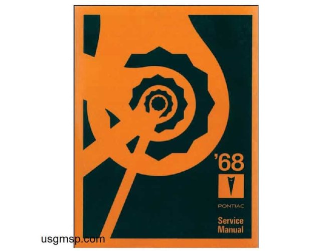 68 Pontiac Workshop / Service Manual (GM)
