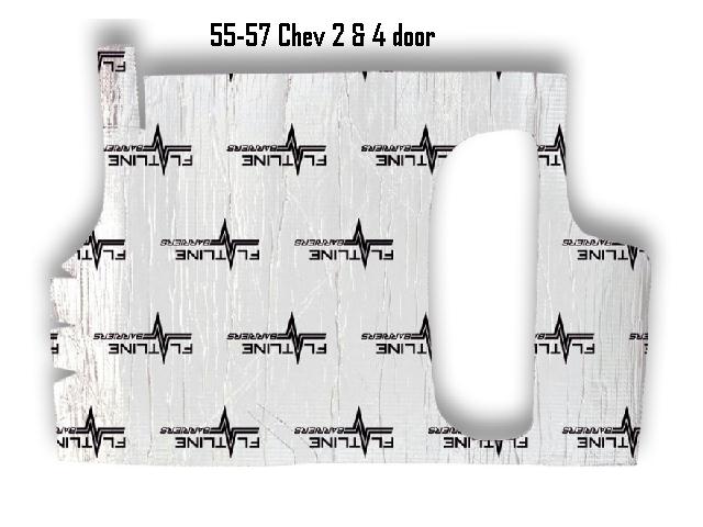 Insulation: Boot - 55-57 Chev 2 & 4 door sedan