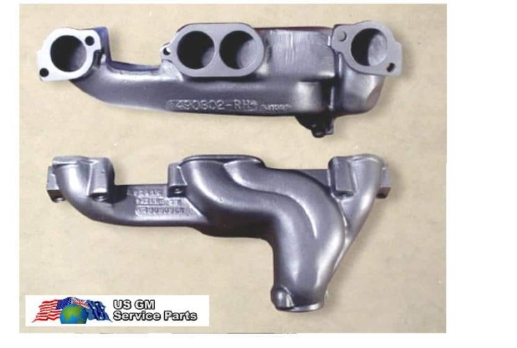 Exhaust Manifolds - HO Pontiac "Round Port"