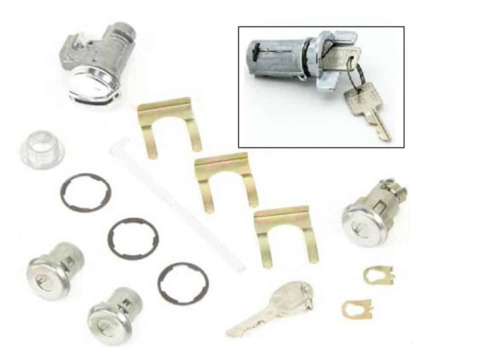 Lock kit: 79-81 Firebird Trans Am
