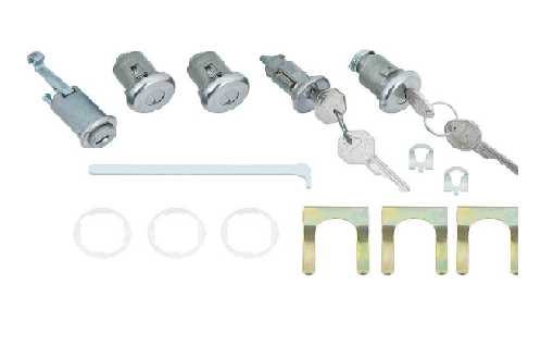 Lock Kit: 67 F Full 5 lock Kit