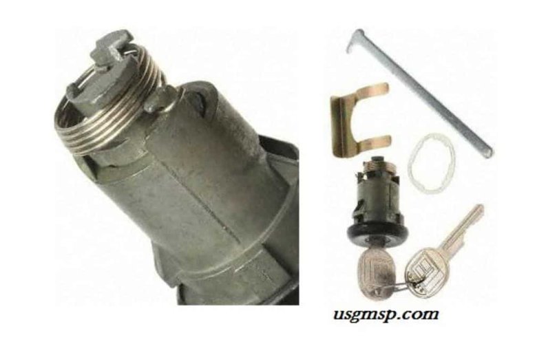Lock Trunk: 61-80 era Models (w/Black outer cap)