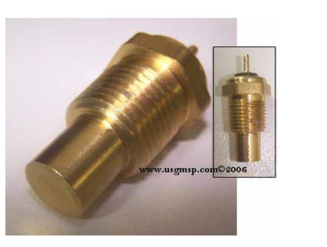 Sensor Temp: 68 GM various w/ Gauge