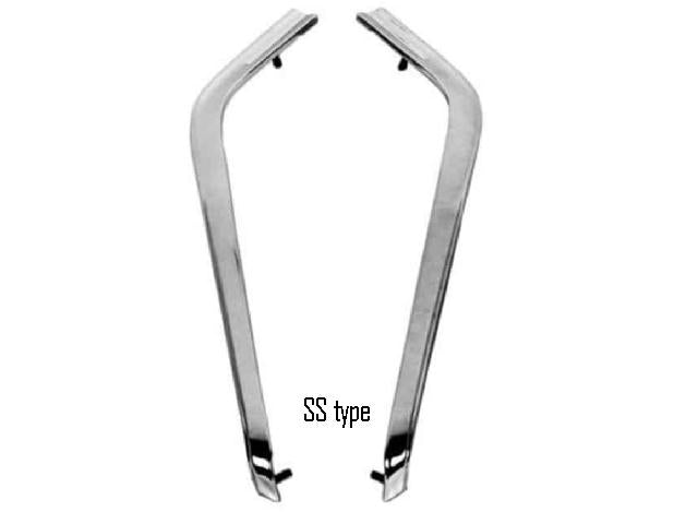 69 Chevelle / El Camino Eyebrow Mold set SS