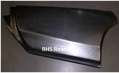 69 GTO / LeMans Rear LOWER 1/4 LOWER Panel (ea)