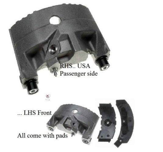 Caliper: Fiero Front 84-87 Assembly (Special Order Only)
