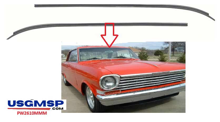 Mold windscreen NOVA Upper 62-67 Pr UPPER