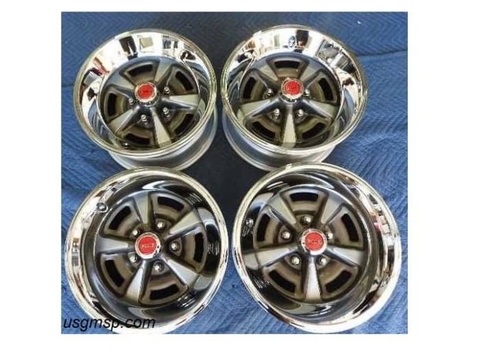 A Wheel Rim Kit: Pontiac Rally II - 15 Inch W/ Accessories (4) – Pontiworld